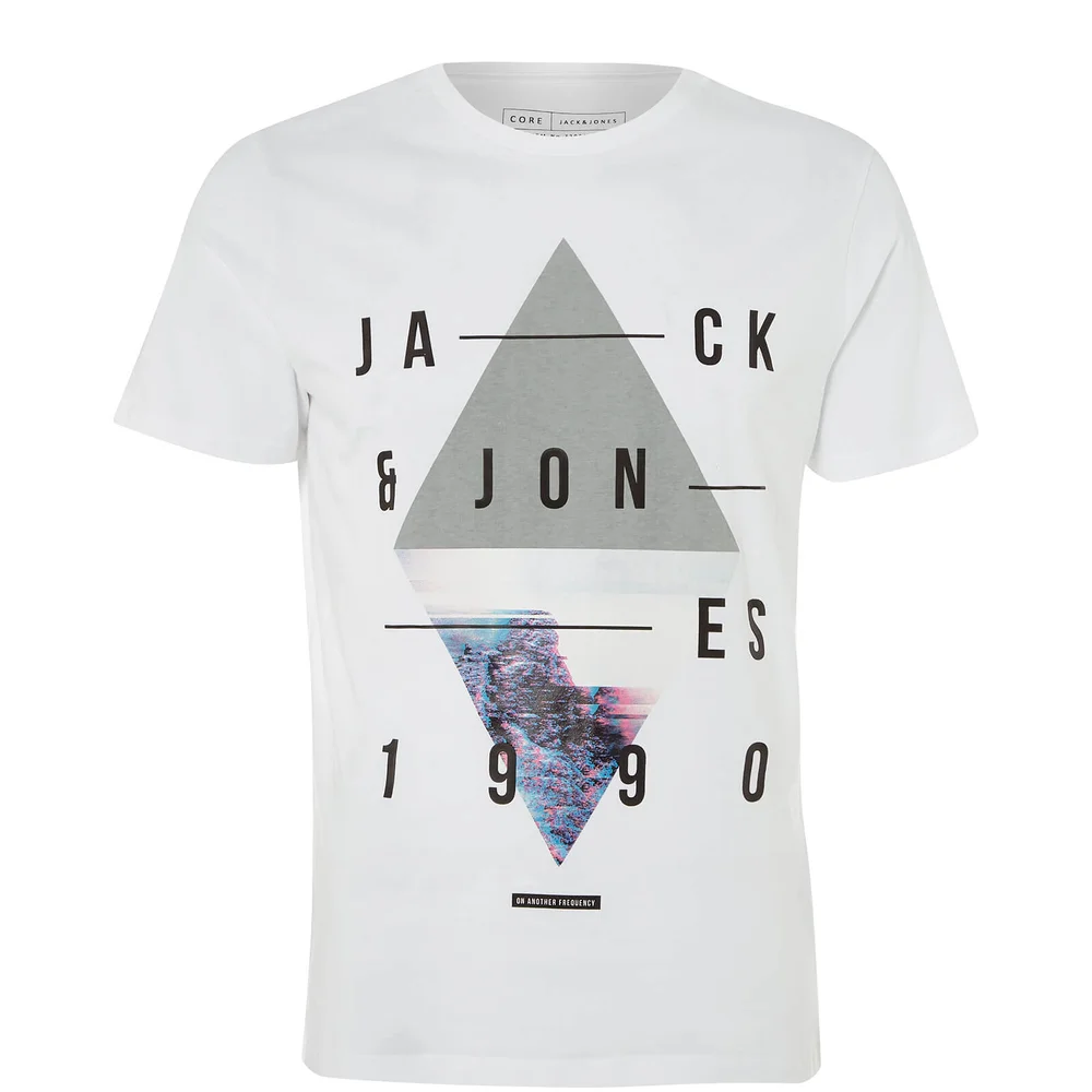Jack & Jones Core Men's Octopus T-Shirt - White - S - White Image 1