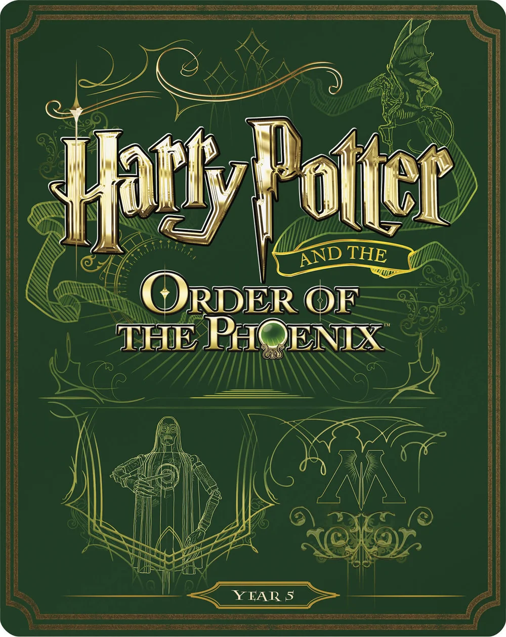 Harry Potter and the Order of the Phoenix - Limited Edition Steelbook Image 1