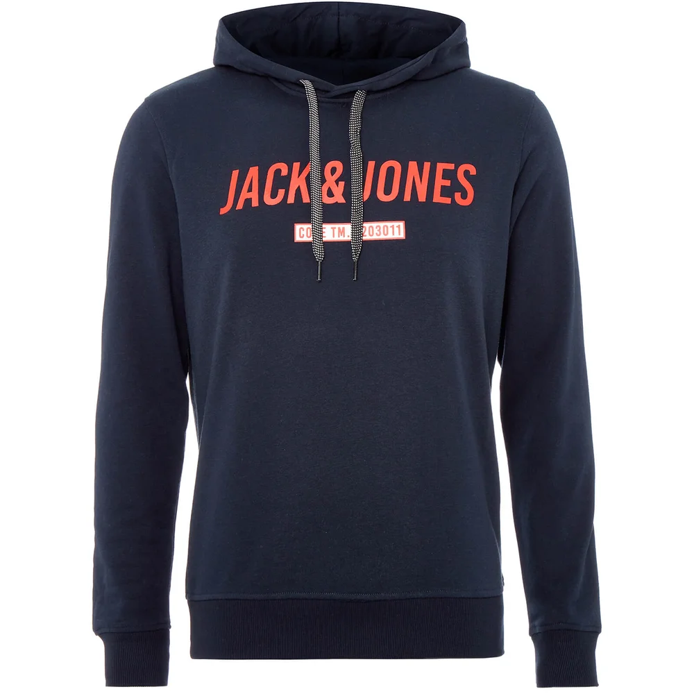 Jack & Jones Core Men's Linn Hoody - Sky Captain - S - Navy Image 1