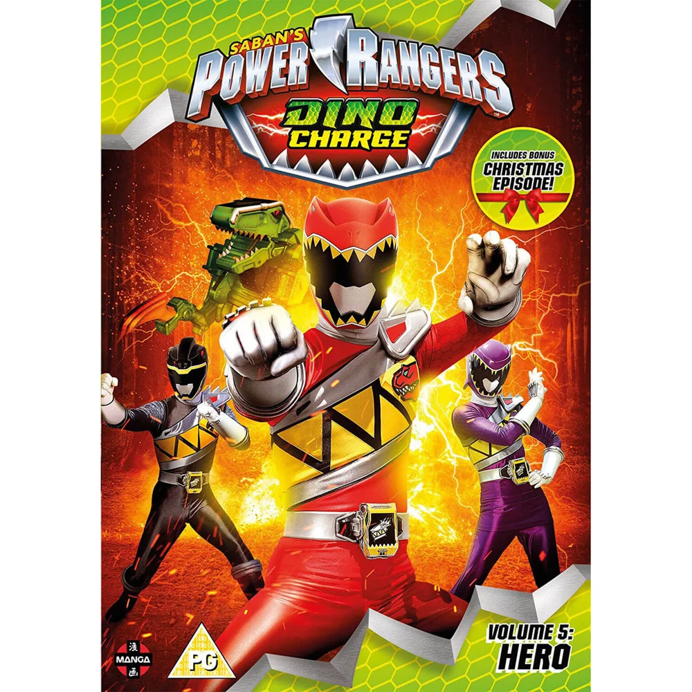 Power Rangers Dino Charge: Hero (Volume 5) Episodes 18-22 (Incl. Christmas Special) Image 1