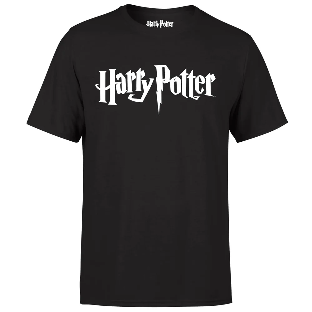 Harry Potter Logo Black T-Shirt - S Image 1