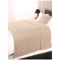 Dreamscene Mink Waffle Throw - undefined undefined