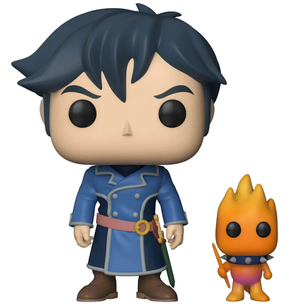 Ni No Kuni Roland with Higgledy Pop and Buddy Pop! Vinyl Figure Image 1