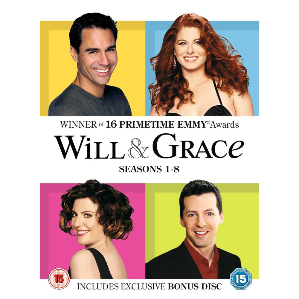 Will & Grace: 1-8 Complete Image 1