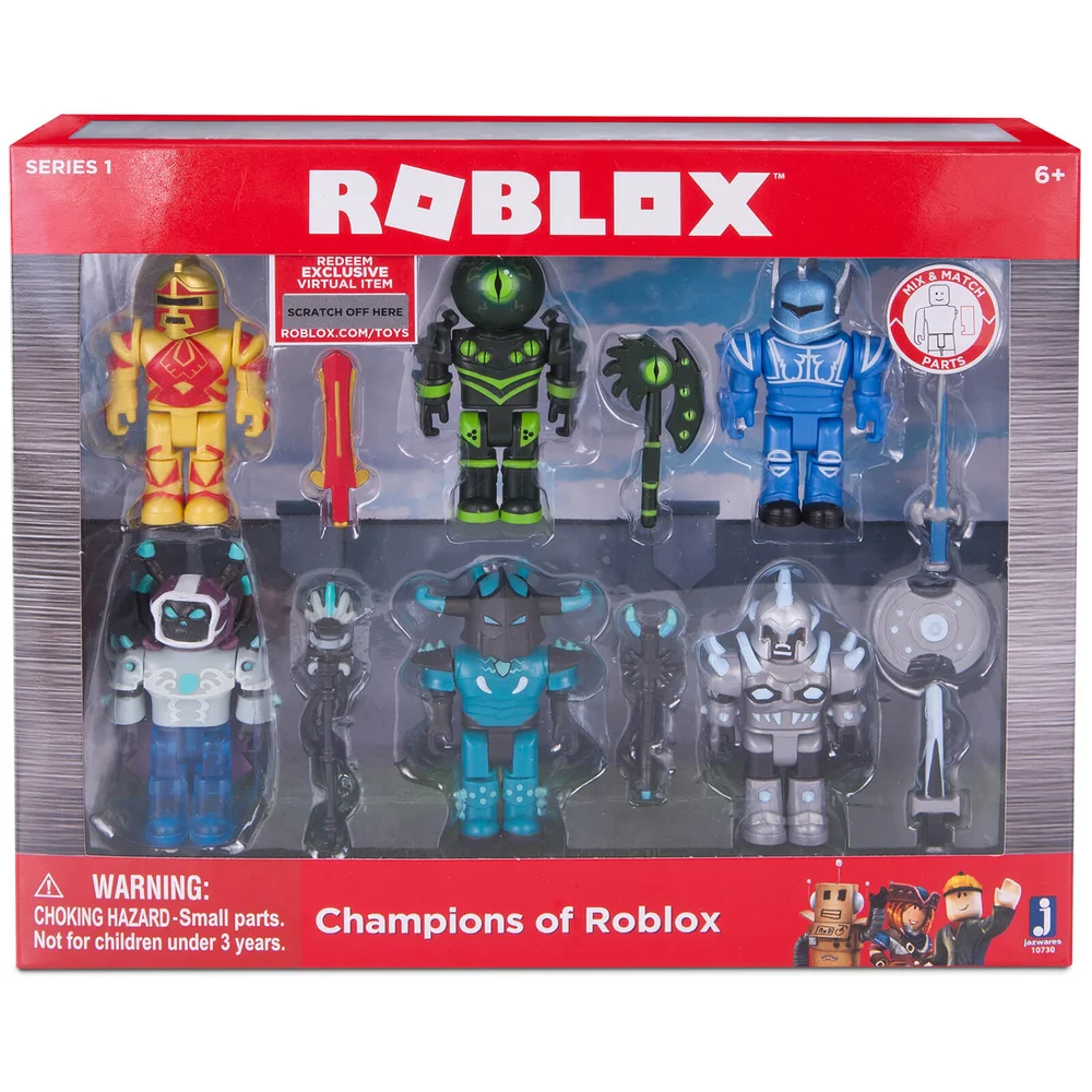 ROBLOX Champions of ROBLOX 6 Pack Figures Image 1