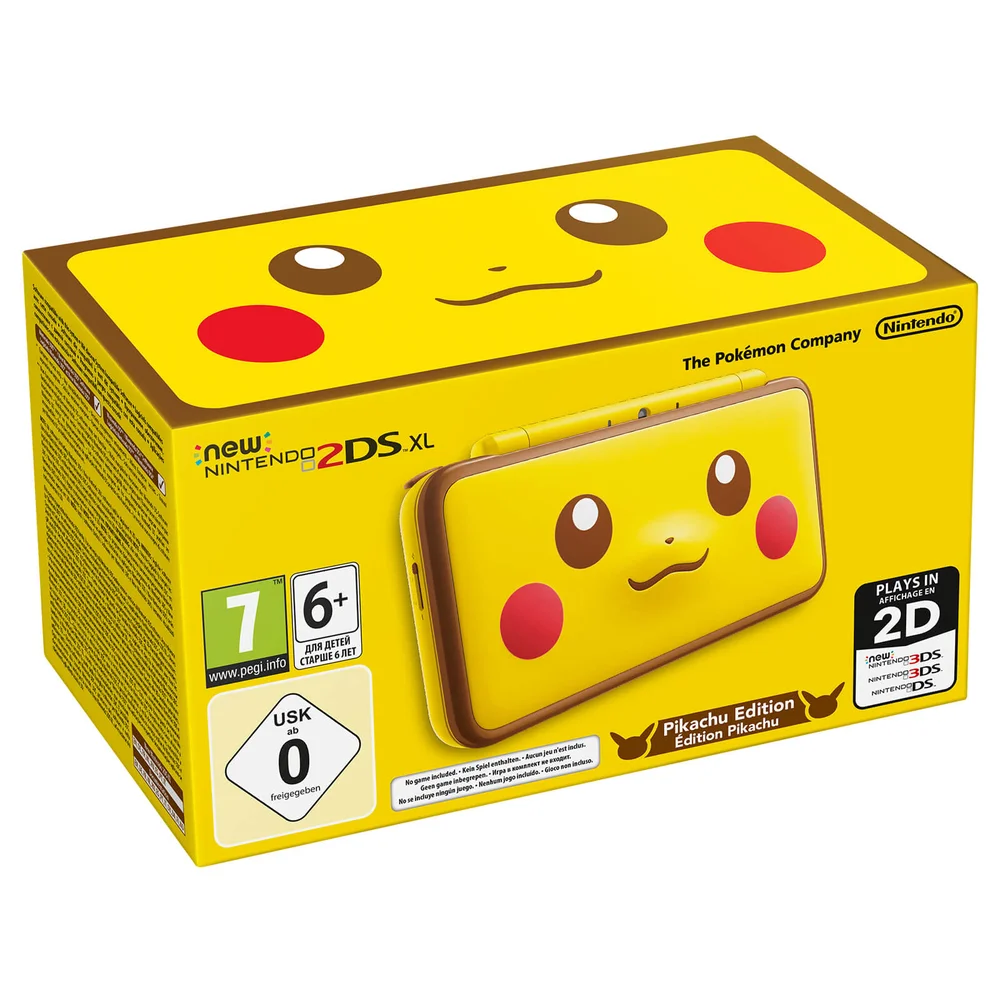 New Nintendo 2DS XL Pikachu Edition Image 1