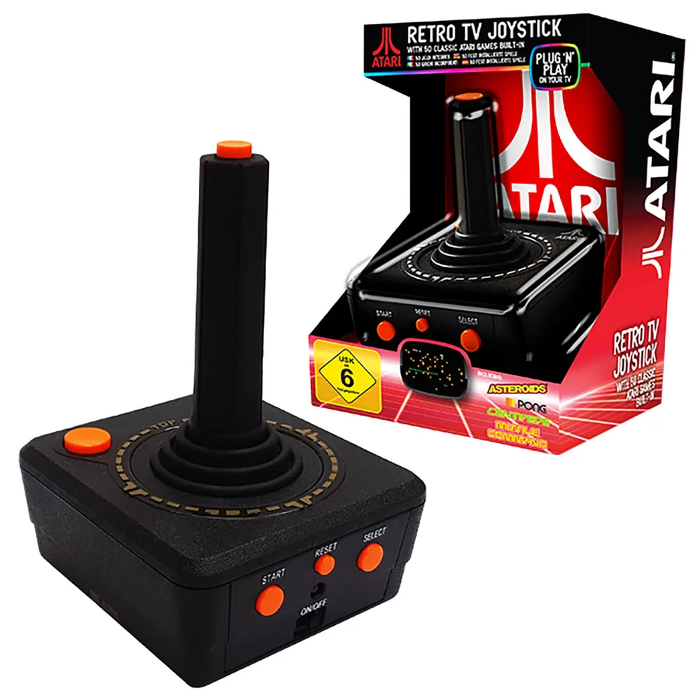 BLAZE Atari 'Retro' TV Plug and Play Joystick Image 1