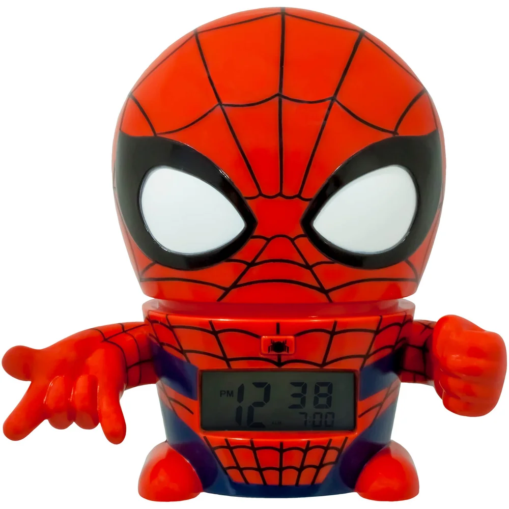 BulbBotz Marvel Spider-Man Clock Image 1