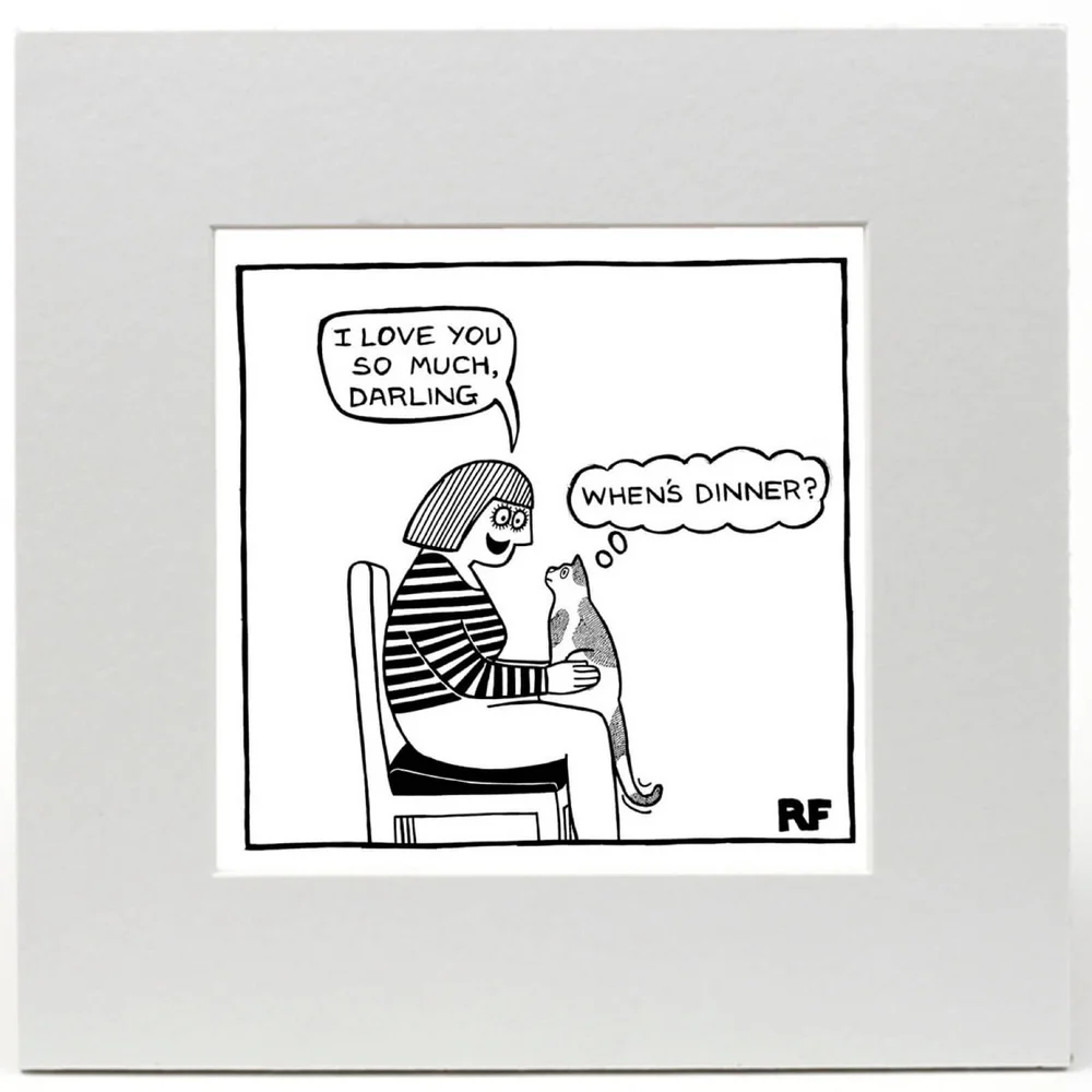 On the Prowl I Love You So Much Limited Edition Art Print Image 1