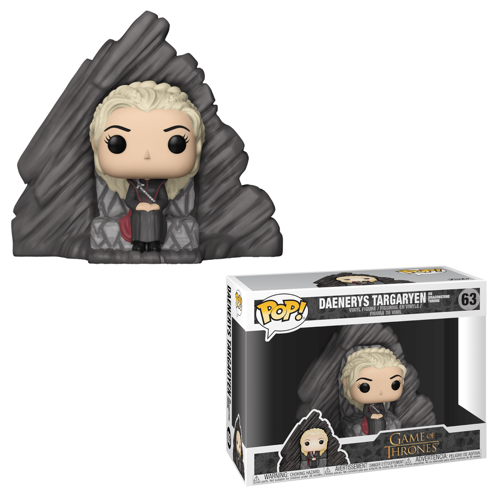 Game of Thrones Daenerys on Dragonstone Throne Pop! Vinyl Deluxe Image 1