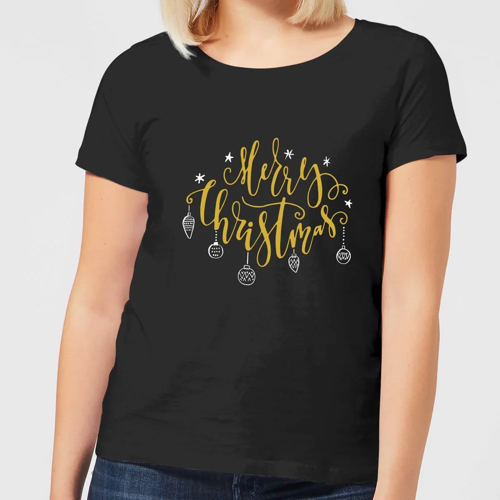 Merry Christmas Women's T-Shirt - Black - 3XL Image 1