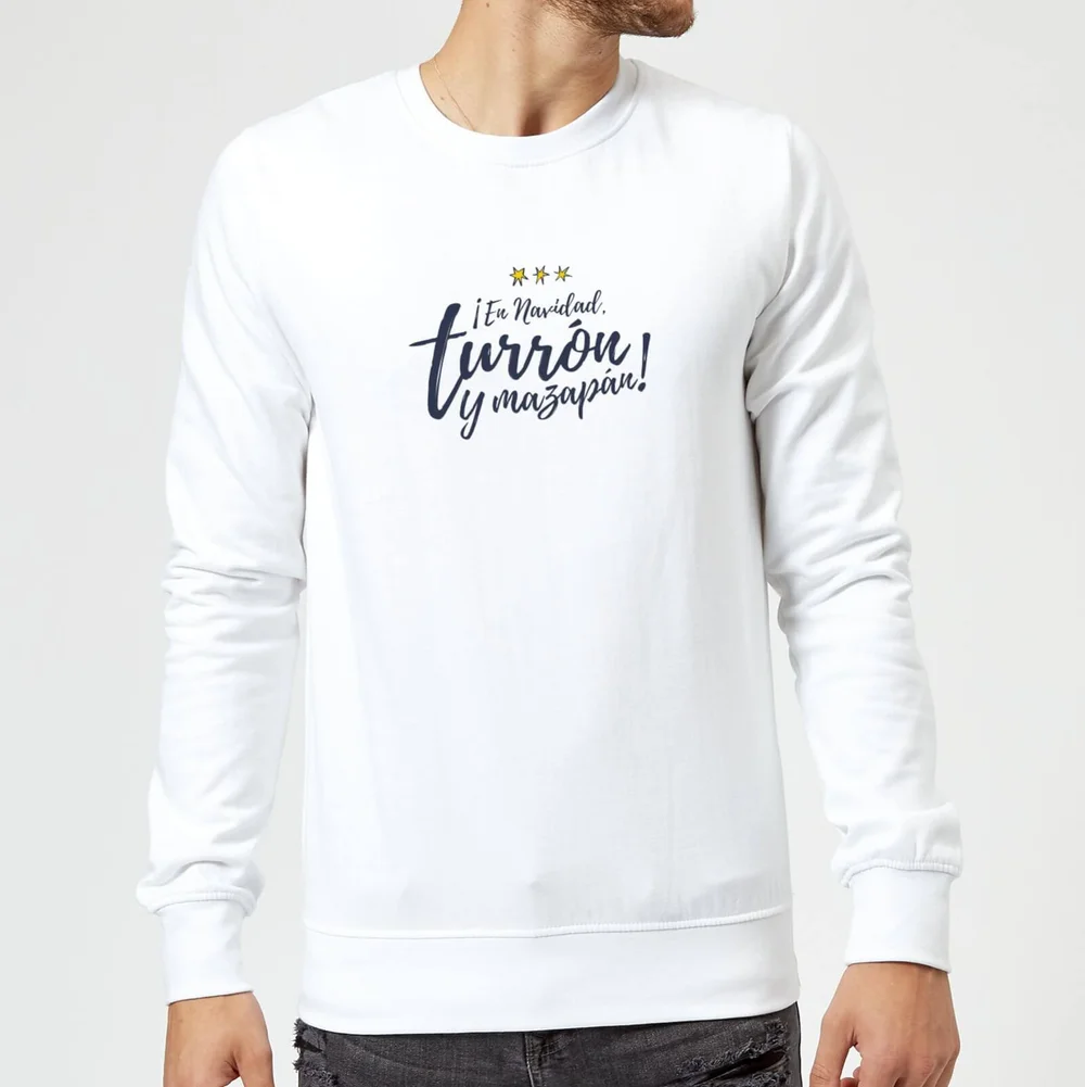 Turron Sweatshirt - White - S - White Image 1