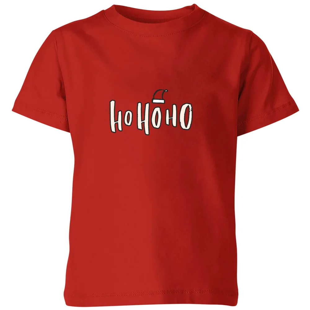 International Ho Ho Ho Kids' T-Shirt - Red - 3-4 Years - Red Image 1