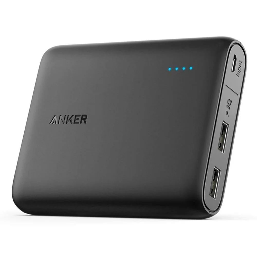 Anker Powercore 10400MAH Power Bank with PowerIQ - Black Image 1