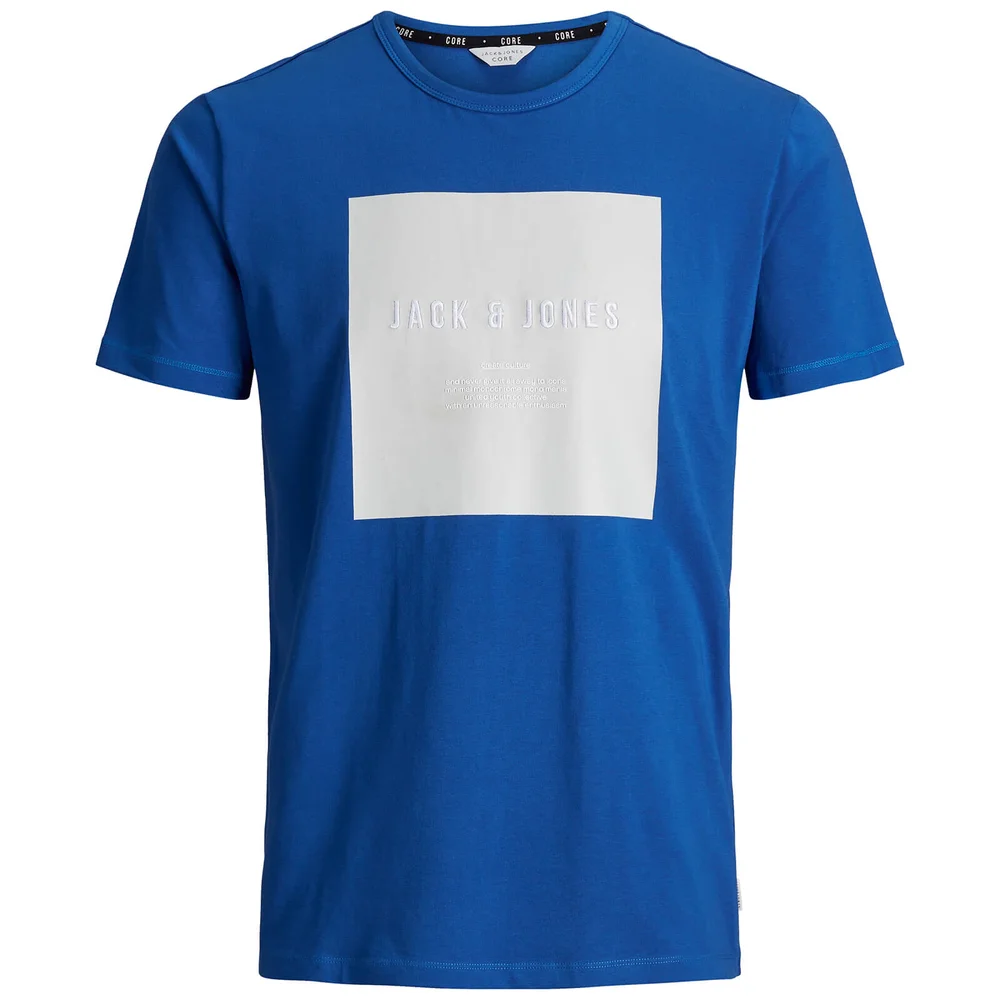Jack & Jones Men's Core Pretoria T-Shirt - Nautical Blue - S - Blue Image 1