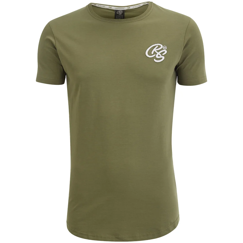 Crosshatch Men's Kintore T-Shirt - Dusty Olive - S - Green Image 1