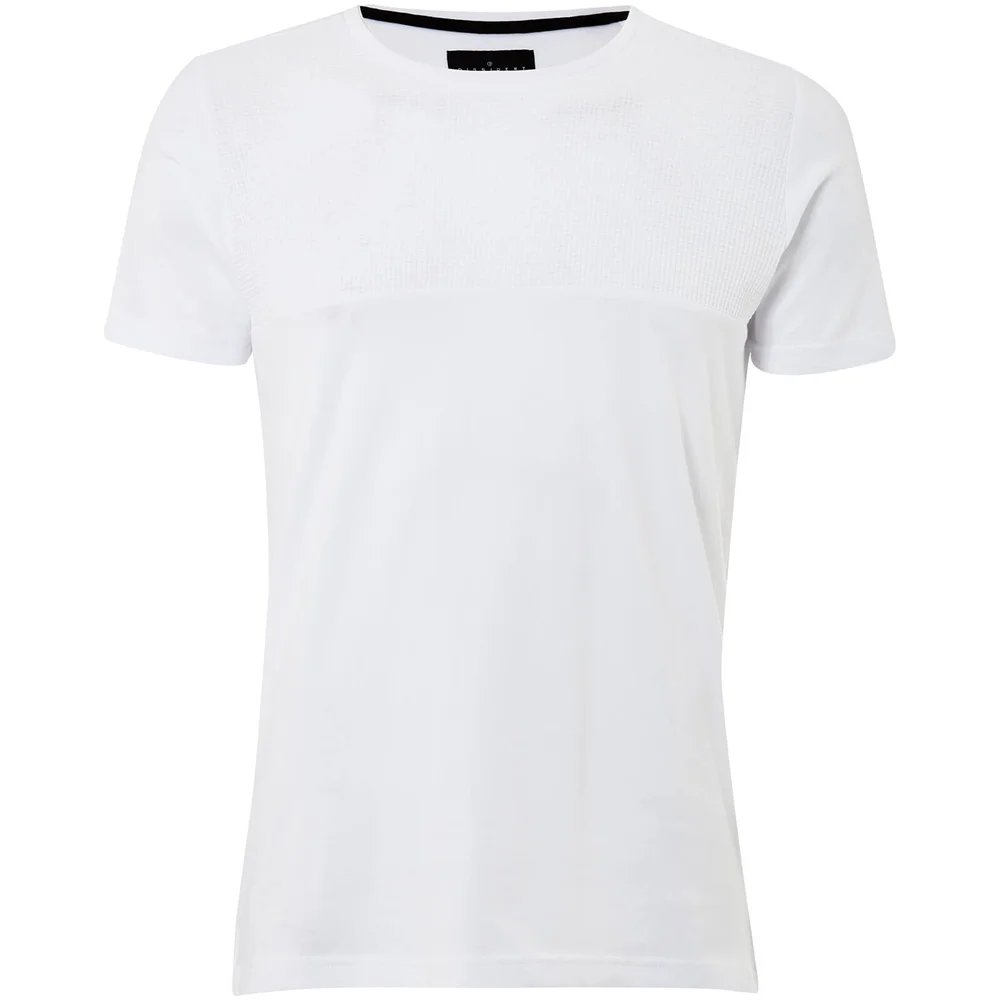 Dissident Men's Lear Textured T-Shirt - Optic White - S Image 1