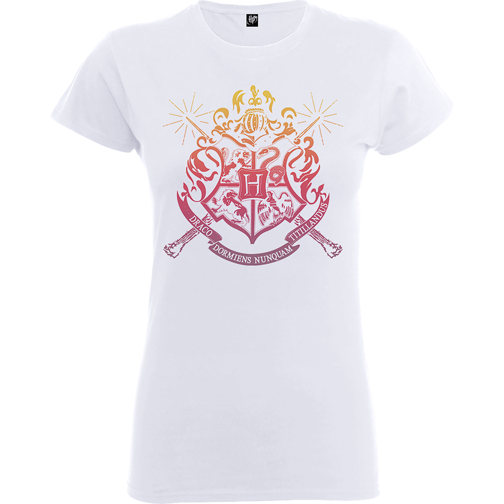Harry Potter Draco Dormiens Nunquam Titillandus Women's White T-Shirt - S Image 1