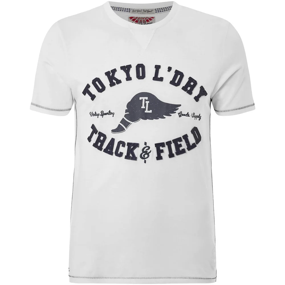 Tokyo Laundry Men's Springfield T-Shirt - Ivory - S - White Image 1