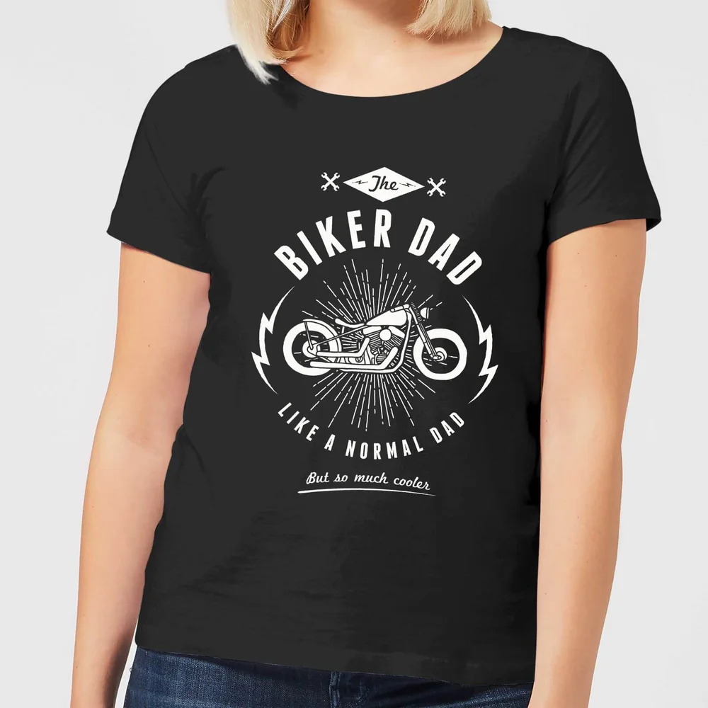 Biker Dad Women's T-Shirt - Black - 3XL Image 1