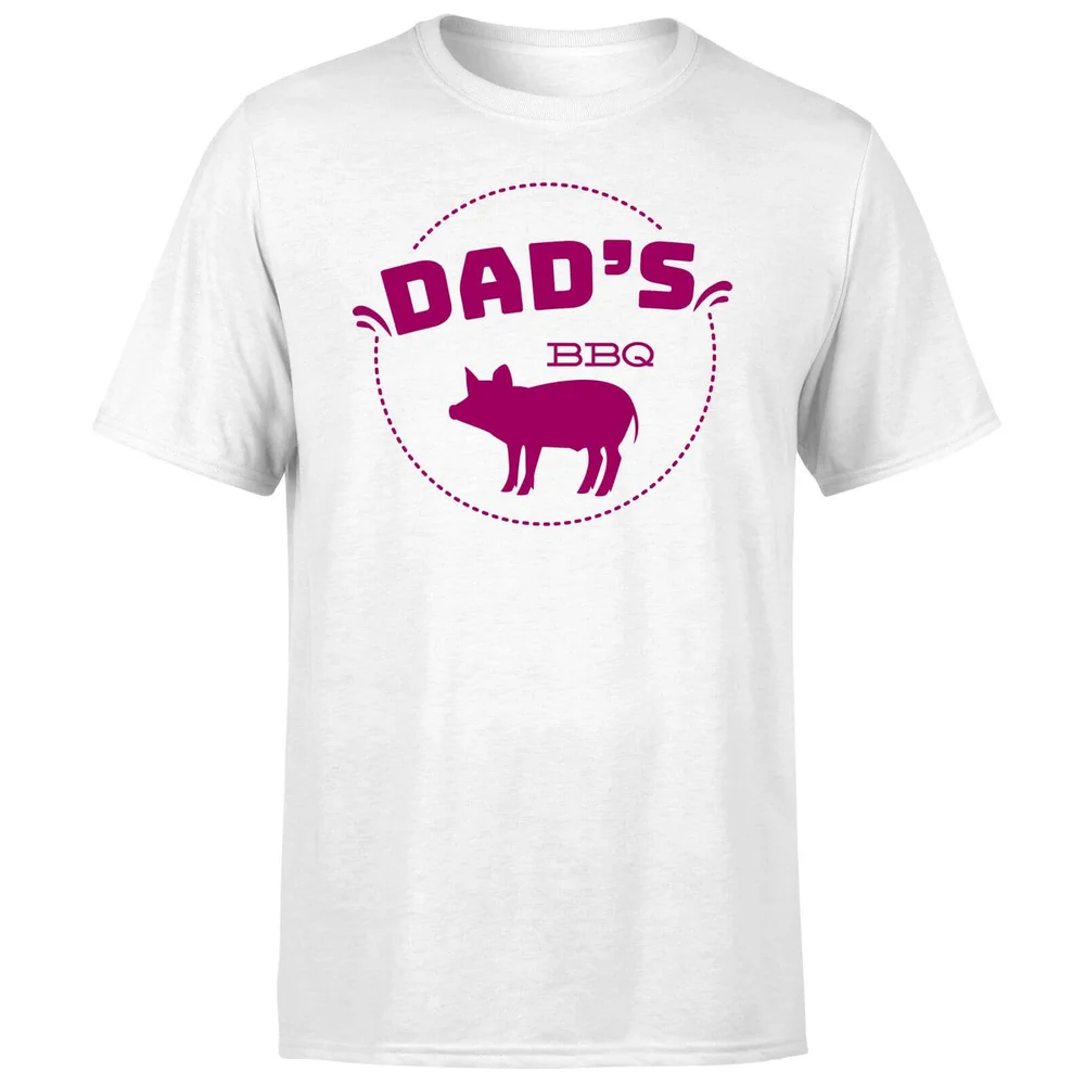 Dads BBQ T-Shirt - White - S - White Image 1