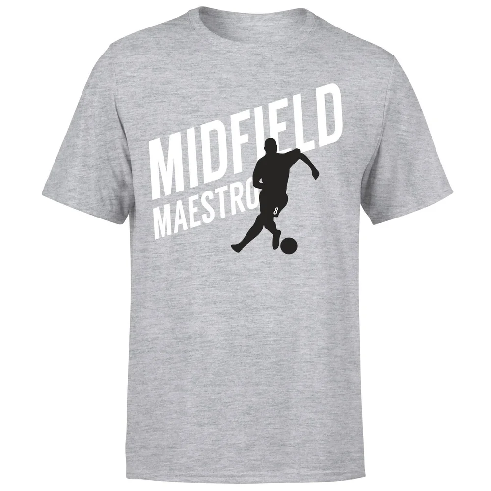 Midfield Maestro T-Shirt - Grey - S - Grey Image 1
