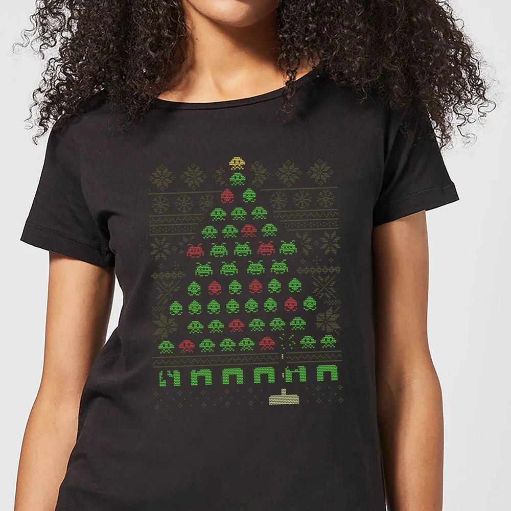 Invaders From Space Women's T-Shirt - Black - 3XL Image 1