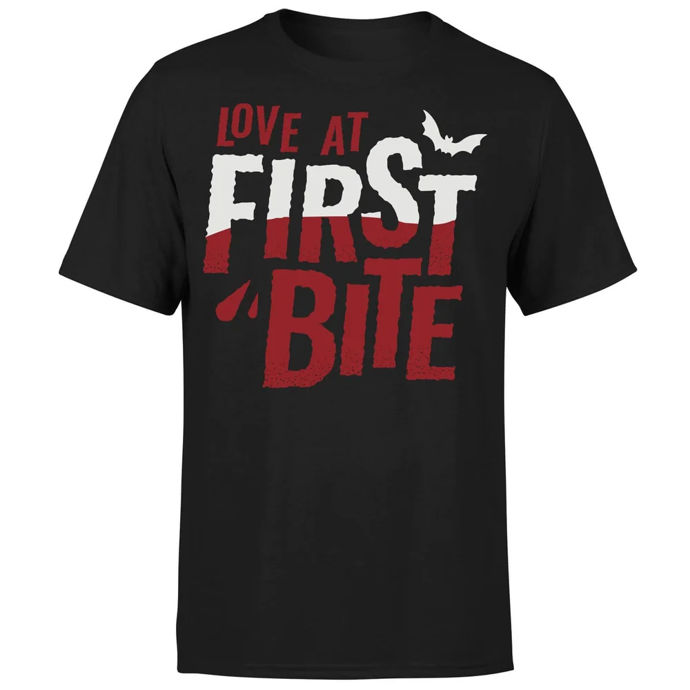 Love at First Bite T-Shirt - Black - S - Black Image 1