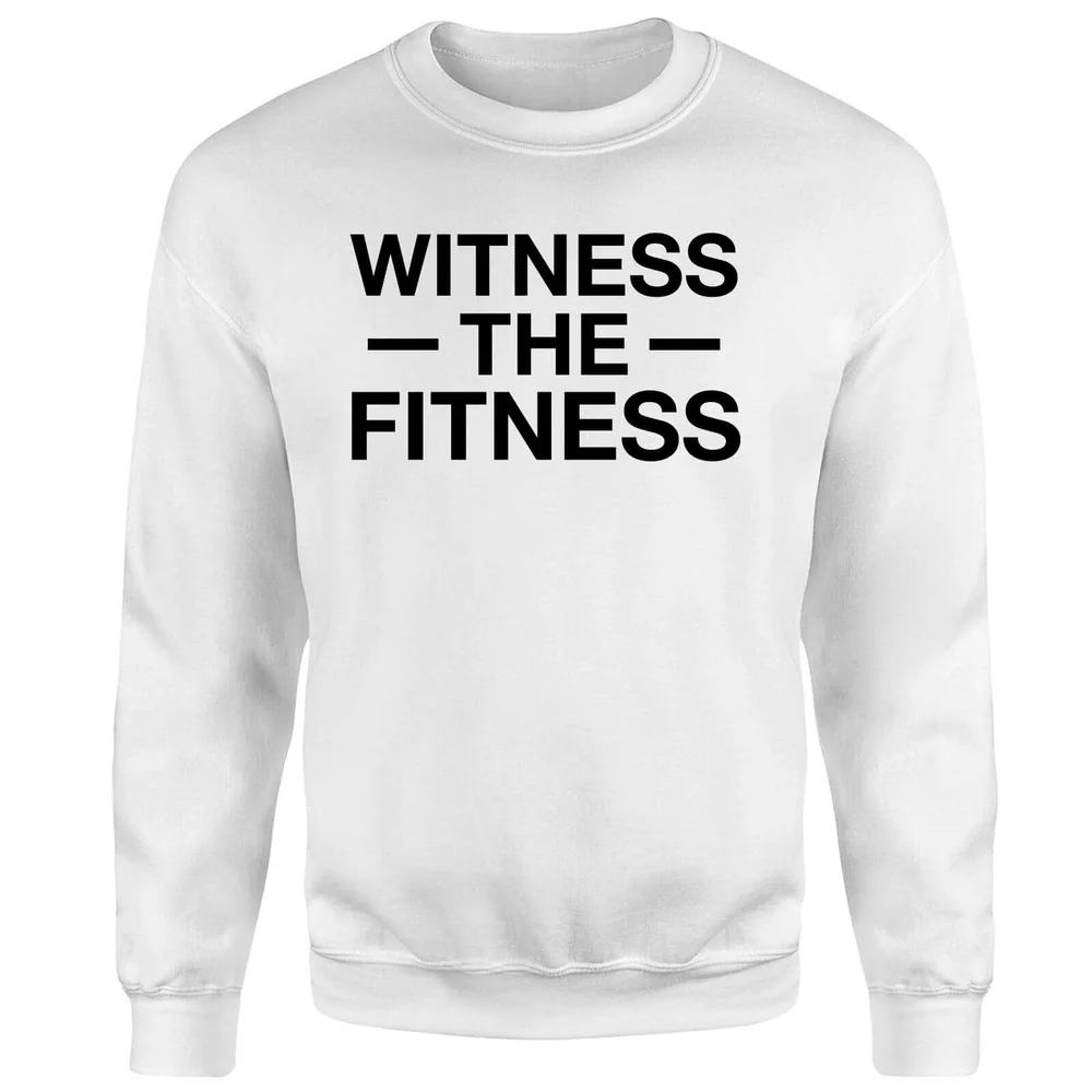 Witness the Fitness Sweatshirt - White - S - White Image 1