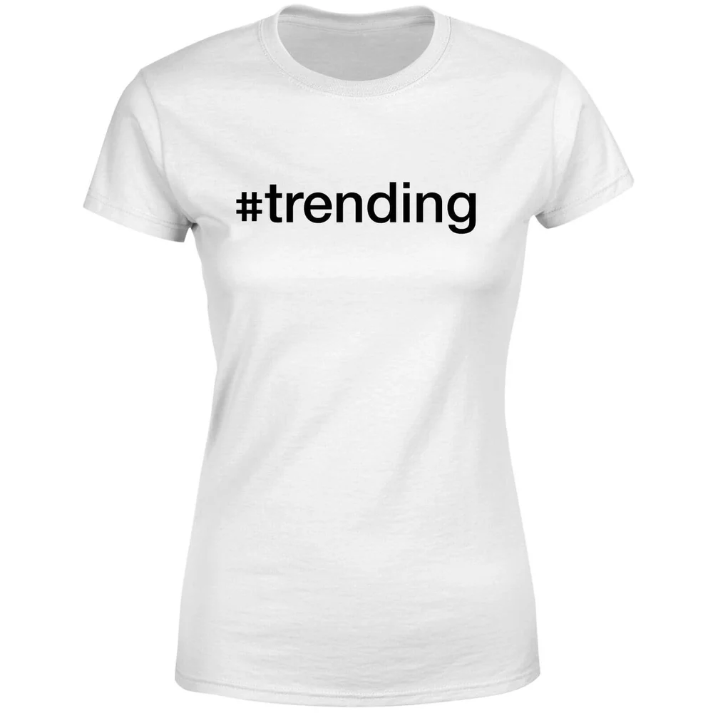 trending Women's T-Shirt - White - S - White Image 1
