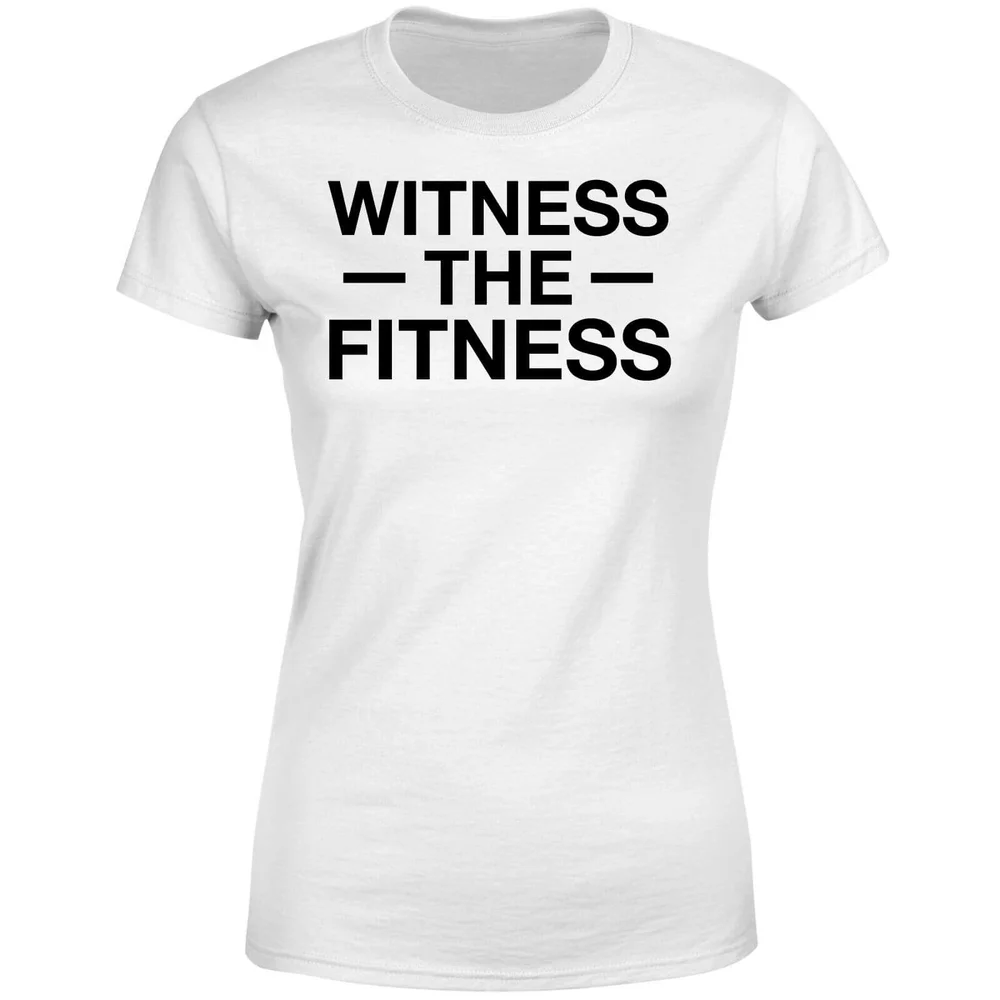 Witness the Fitness Women's T-Shirt - White - S - White Image 1