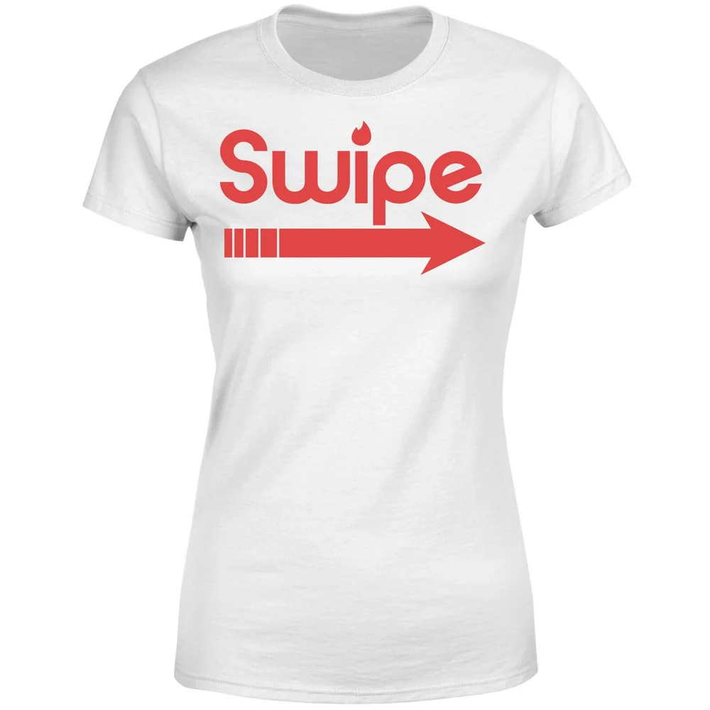 Swipe Right Women's T-Shirt - White - S - White Image 1