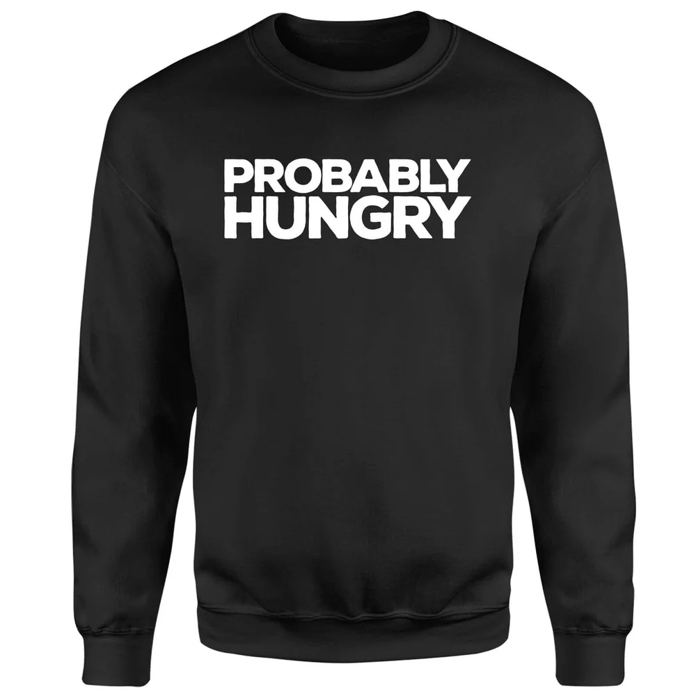 Probably Hungry Sweatshirt - Black - S - Black Image 1