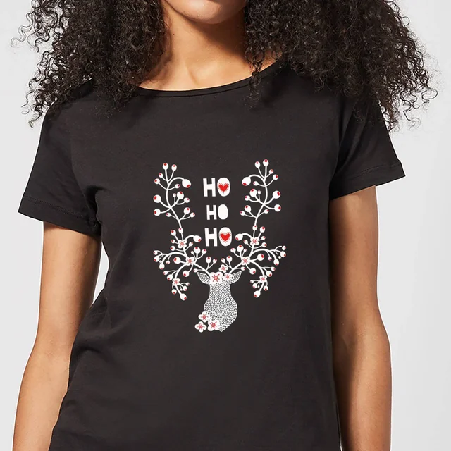 Ho Ho Ho Women's T-Shirt - Black