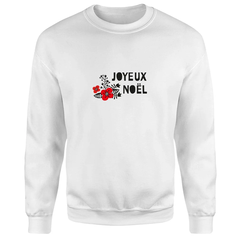 Joyeux Noel Sweatshirt - White - S - White Image 1