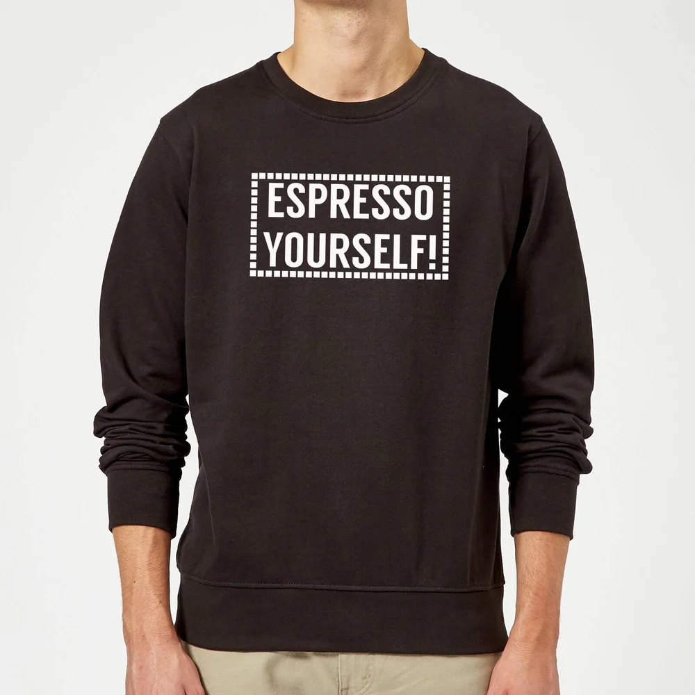 Espresso Yourself Sweatshirt - Black - S - Black Image 1