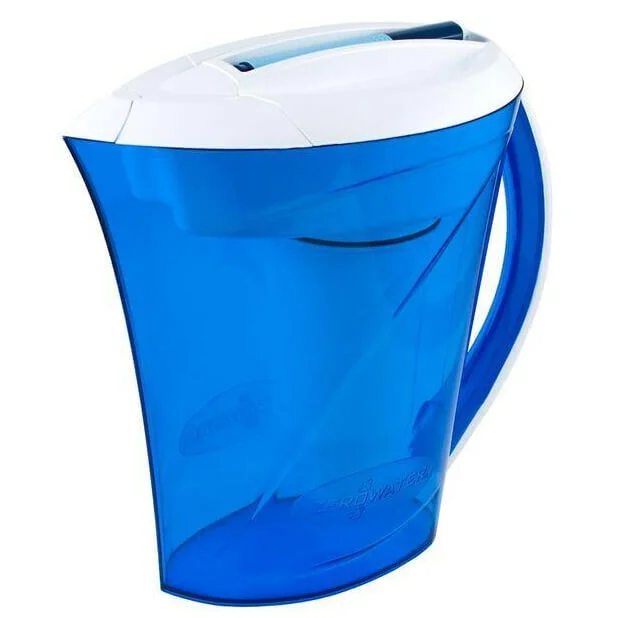 ZeroWater 10-Cup Ready Pour Pitcher - 2.4L - Blue Image 1