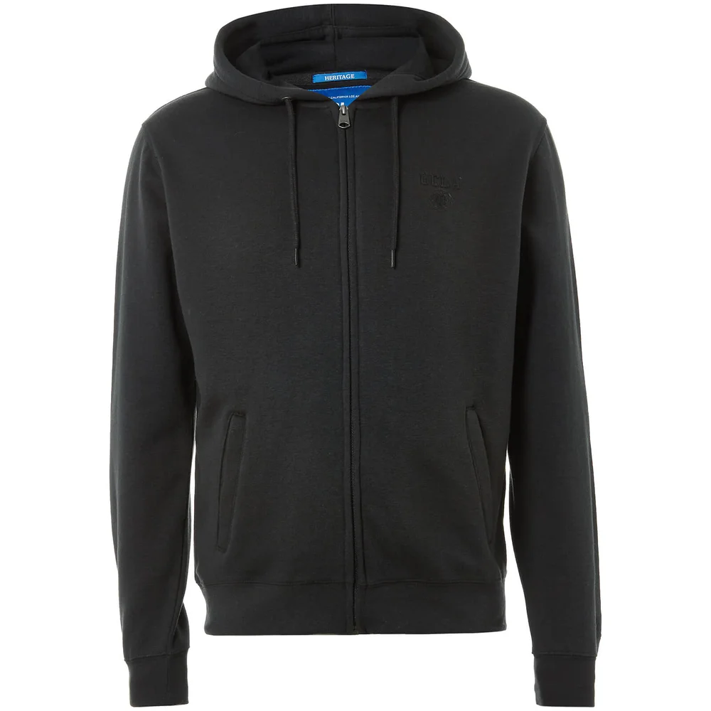 UCLA Men's Woodard Zip Through Hoody - Black - S - Black Image 1