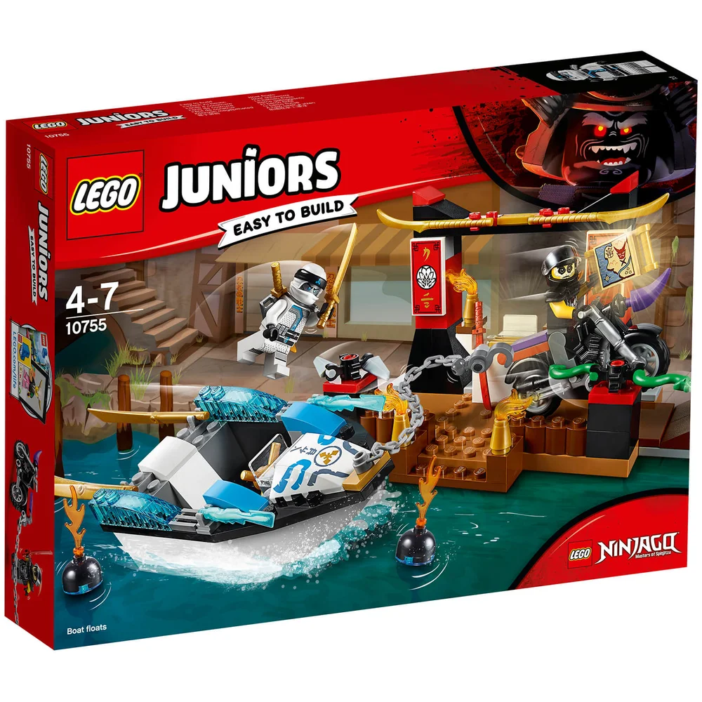 LEGO Juniors: Zane's Ninja Boat Pursuit (10755) Image 1