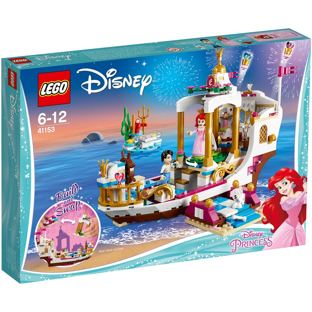 LEGO Disney Princess: Ariel's Royal Celebration Boat (41153) Image 1