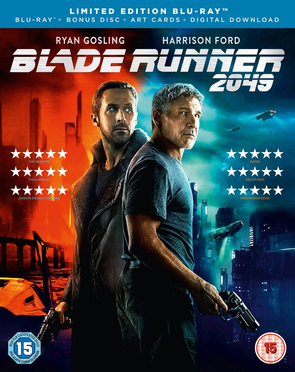 Blade Runner 2049 Limited Edition 2-Disc (Bonus Disc + 5 Art Cards) Image 1
