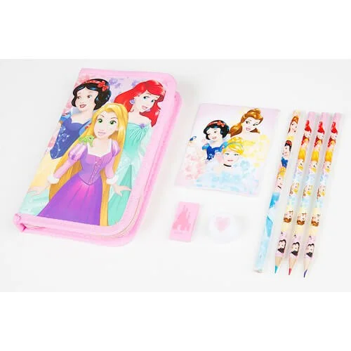Disney Princess Basic Filled Pencil Case Image 1