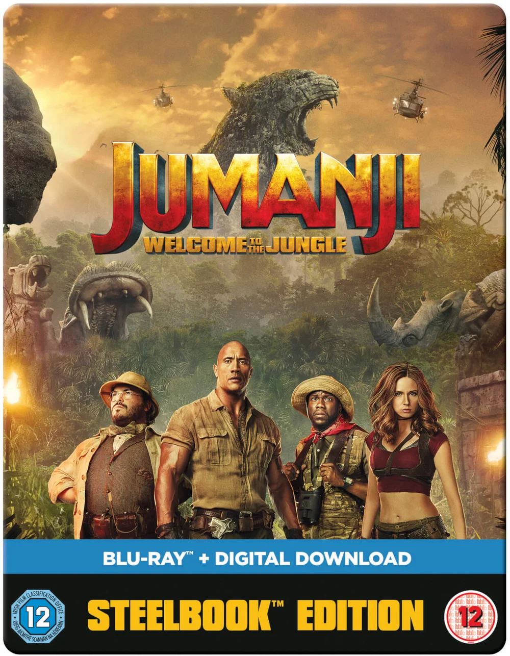 Jumanji: Welcome To The Jungle - Limited Edition Steelbook Image 1