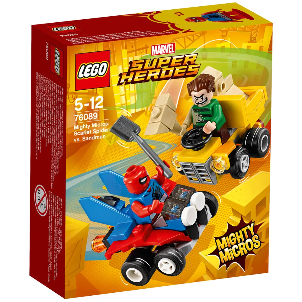 LEGO Superheroes Mighty Micros: Spider-Man Vs. Sandman (76089) Image 1