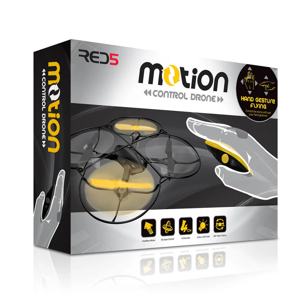 RED5 Motion Control Drone - Yellow/Black Image 1