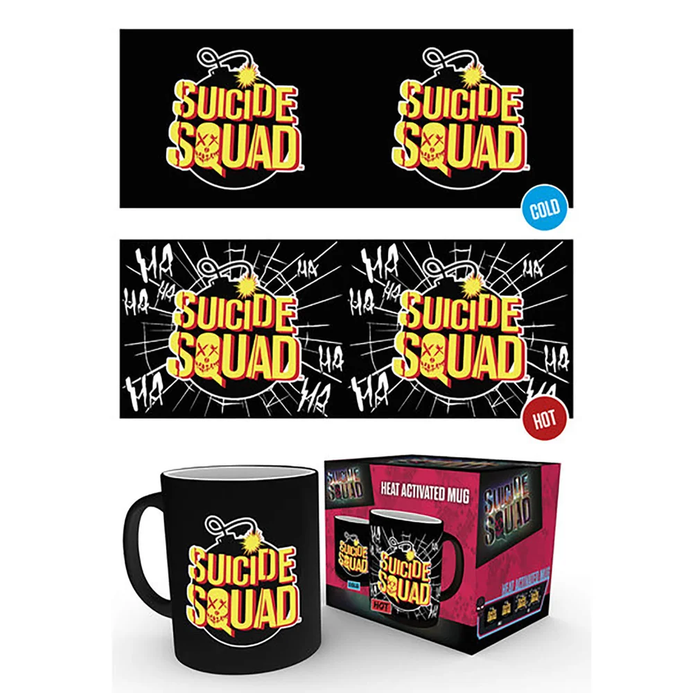 Suicide Squad Bomb Heat Change Mug Image 1