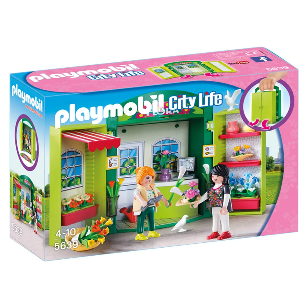 Playmobil Flower Shop Play Box (5639) Image 1