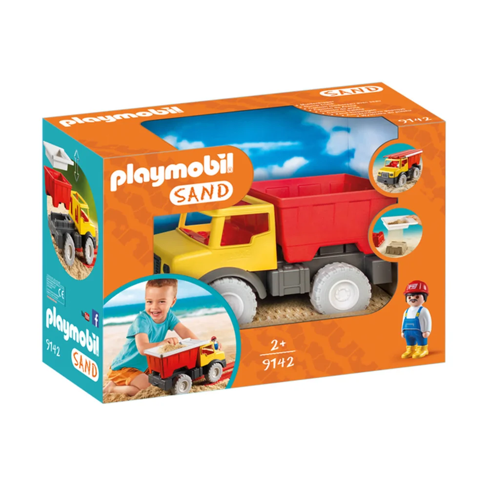 Playmobil Sand Dump Truck with Removable Bucket (9142) Image 1