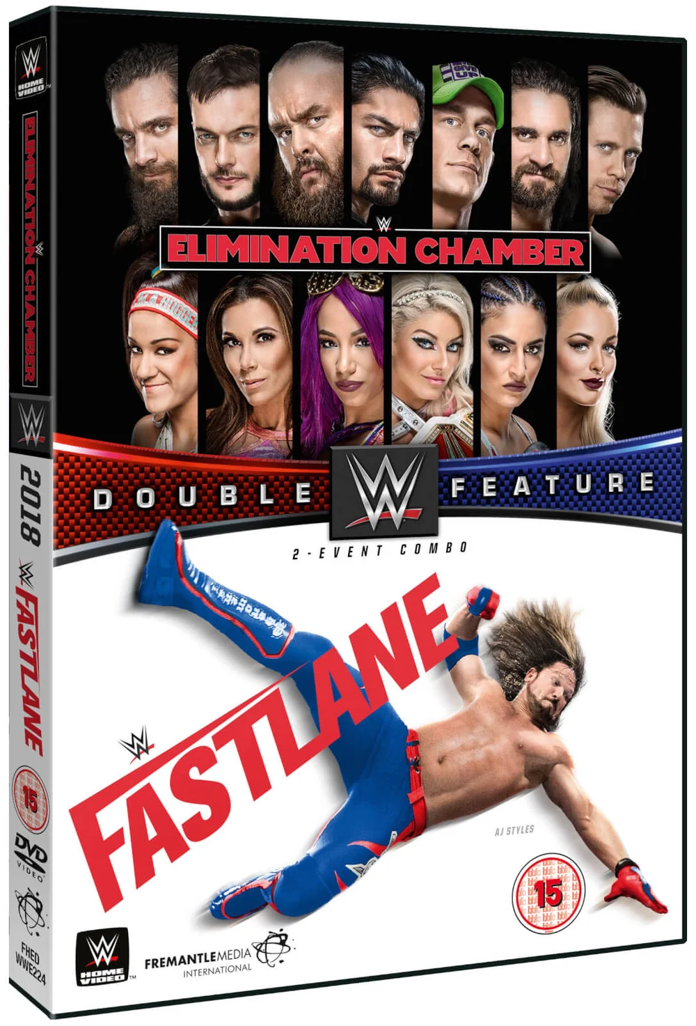 WWE: Elimination Chamber 2018 + Fastlane 2018 Double Feature Image 1