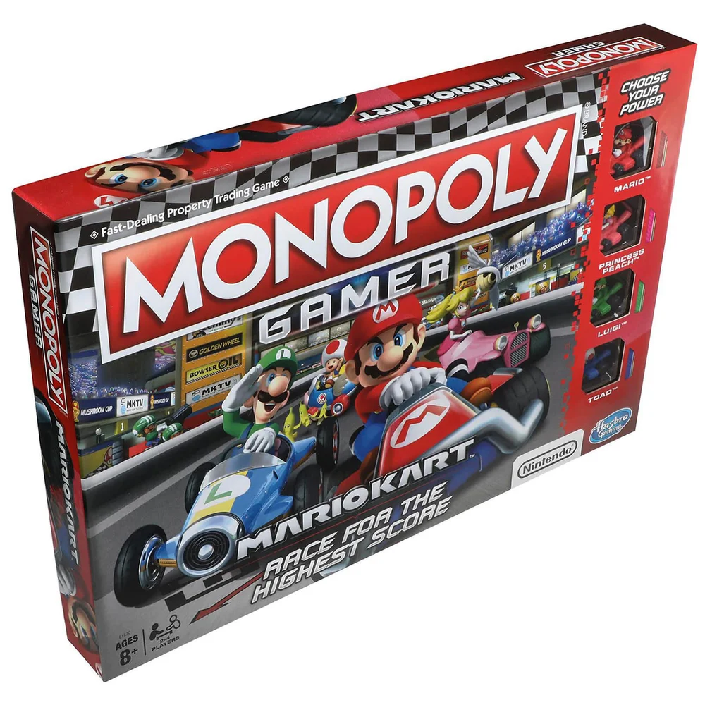 Hasbro Gaming Monopoly - Gamer Mario Kart Image 1